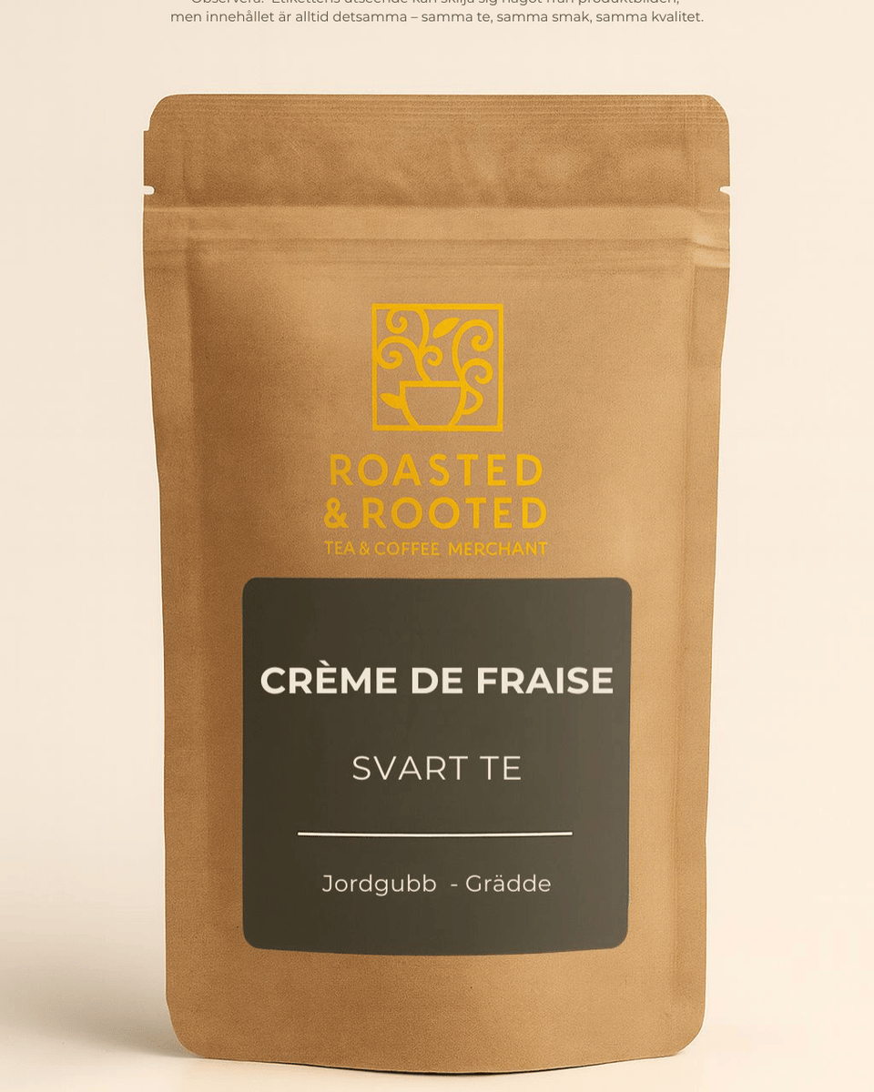 Jordgubb & Grädde – Svart te (Crème de Fraise)