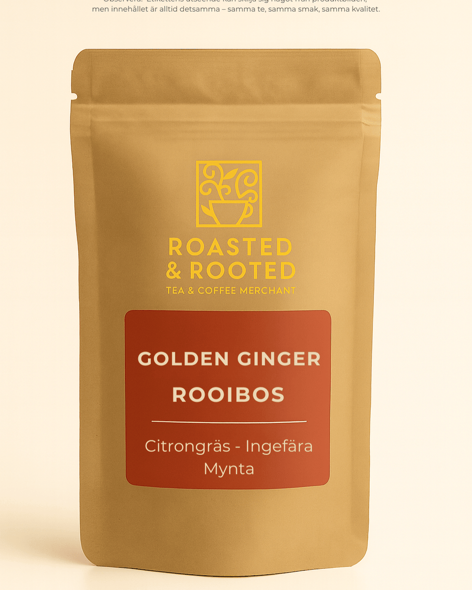 Ingefära & Citrongräs – Rooibos (Golden Ginger)