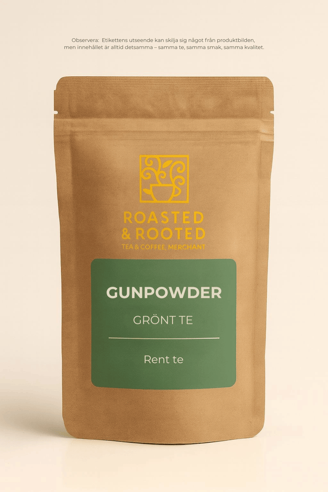 Gunpowder te – kinesiskt grönt te