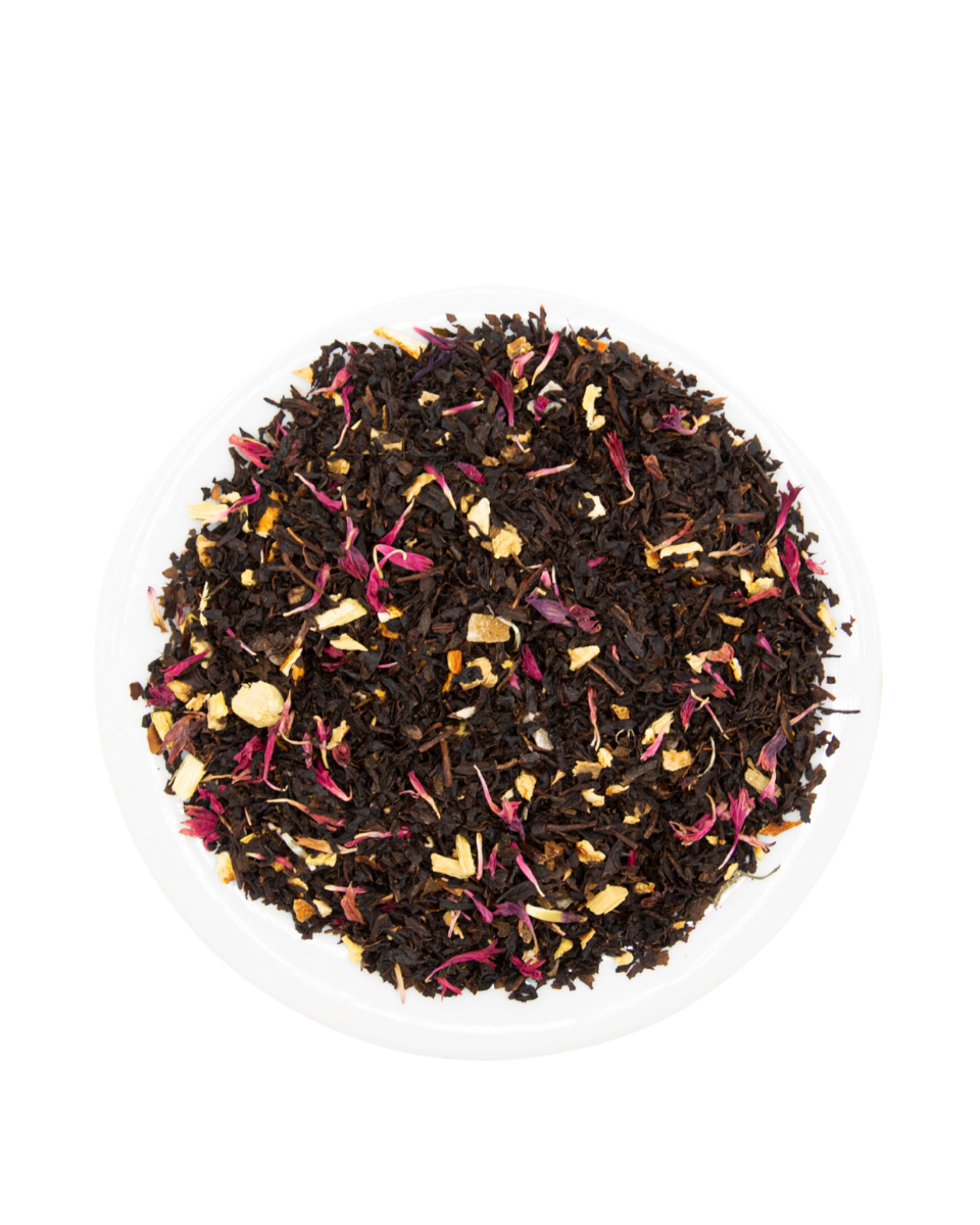 Apelsin & Rosé – Svart te (Rosé Elegance)