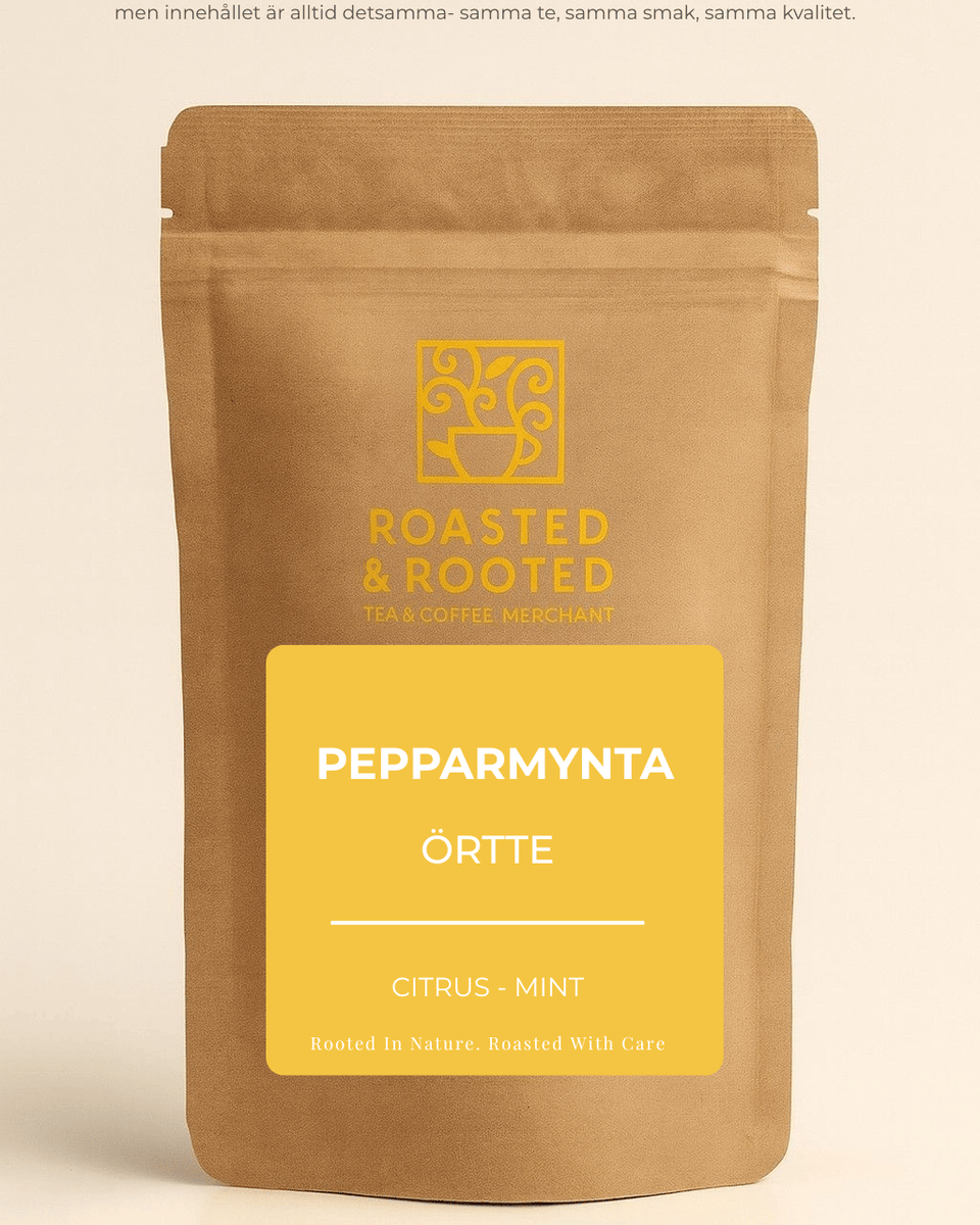 Pepparmynta te – koffeinfritt örtte