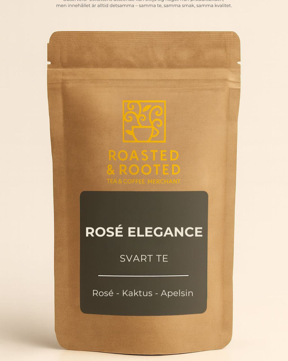 Apelsin & Rosé – Svart te (Rosé Elegance)