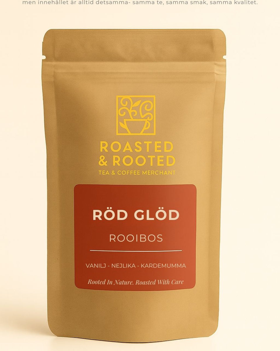 Rooibos te – kryddigt te med vanilj & grädde | Röd Glöd